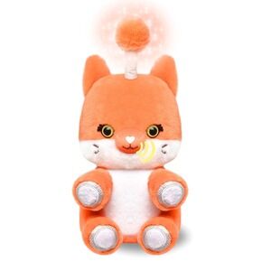 FuzziblebFriends Cubby The Fox Plush Light Up Interactive Toy Works w/ Alexa New